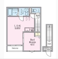 エトワールヴァリ　プレリュード 間取り図