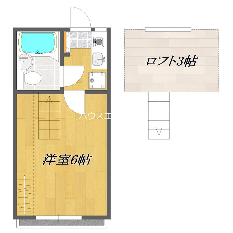 インスパイアート 間取り図