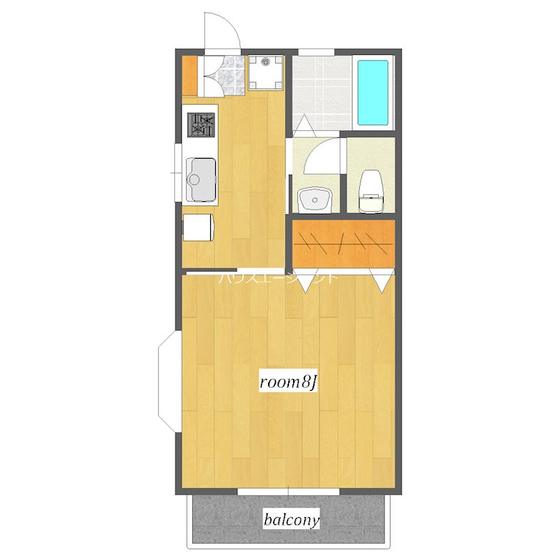 第六ハイツヤマヤ 間取り図