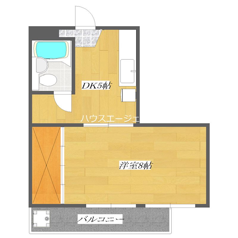ニューパレス中葛西 間取り図