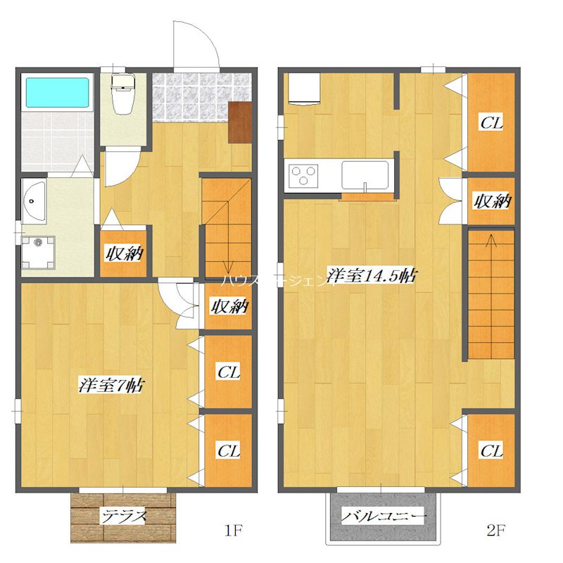 プルミエ葛西 間取り図