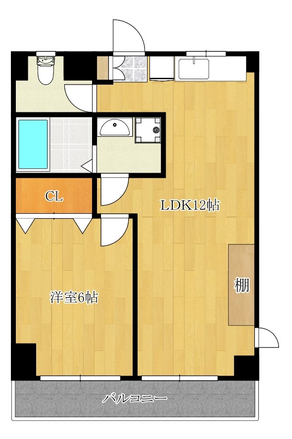 第五サンキビル 301ｔ号室 間取り