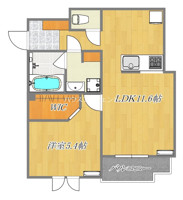 BOW HOUSE　3 312号室 間取り