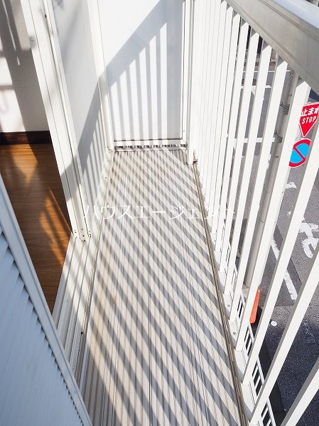 ツゥインズＢ ベランダ