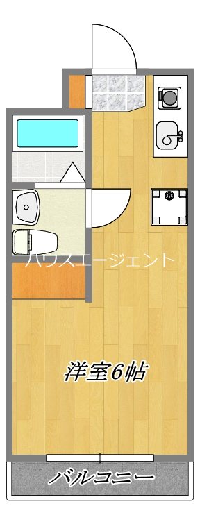 フローラ8 間取り図