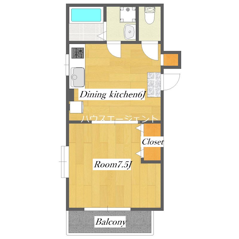 サンライズ葛西 間取り図