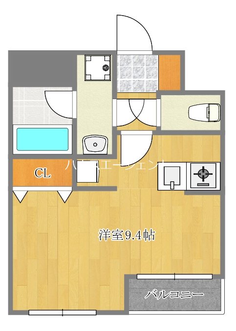 サリダ 302号室 間取り