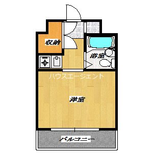 コーポレージ中葛西 407号室 間取り