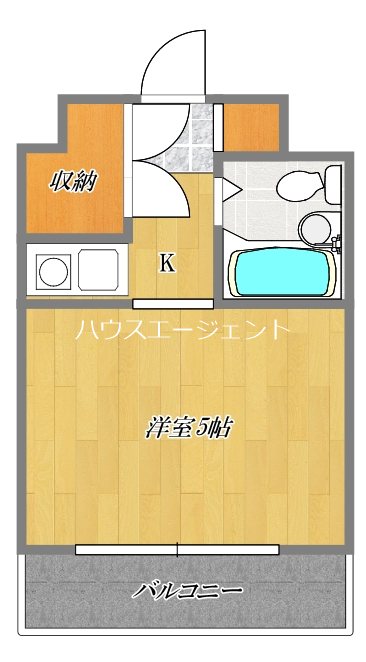 コーポレージ中葛西 407号室 間取り