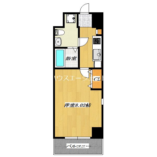 ＨＦ葛西レジデンス 506号室 間取り
