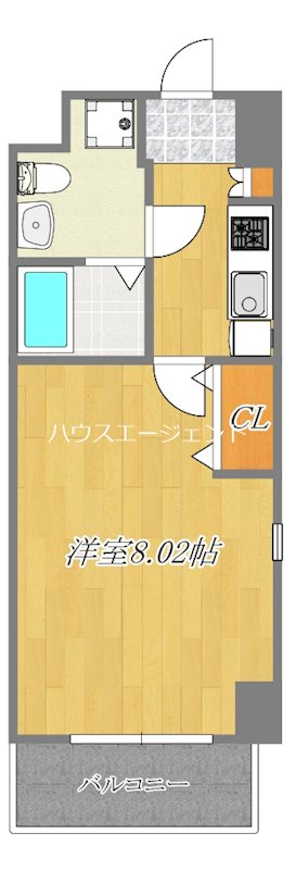 ＨＦ葛西レジデンス 506号室 間取り