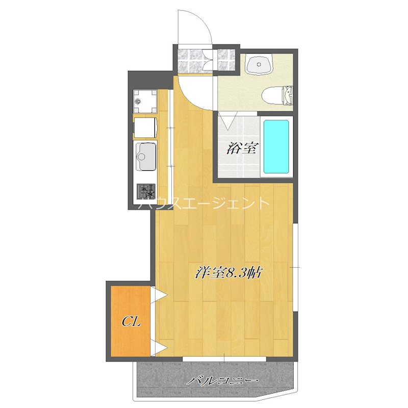ボワリジエール 401号室 間取り
