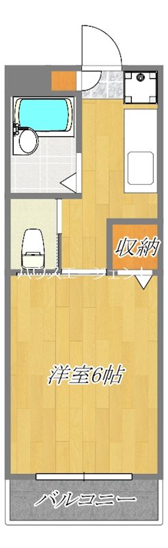 マンションアベニュー 202号室 間取り