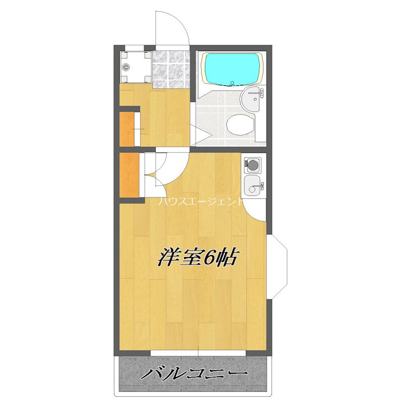 コーポエトランゼⅡ 201号室 間取り