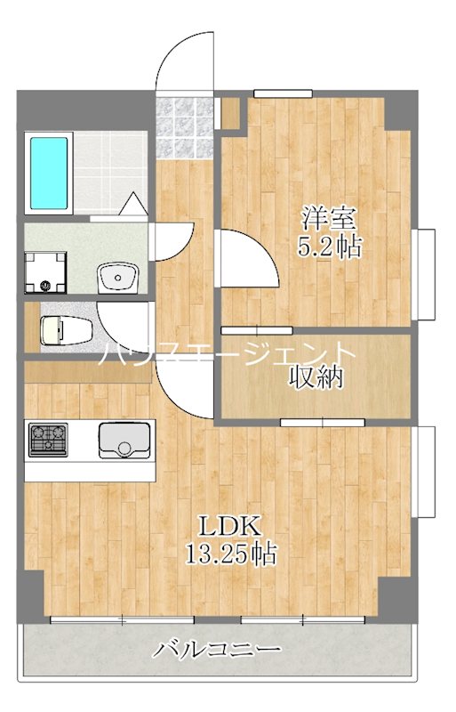 コウセツビル 403号室 間取り