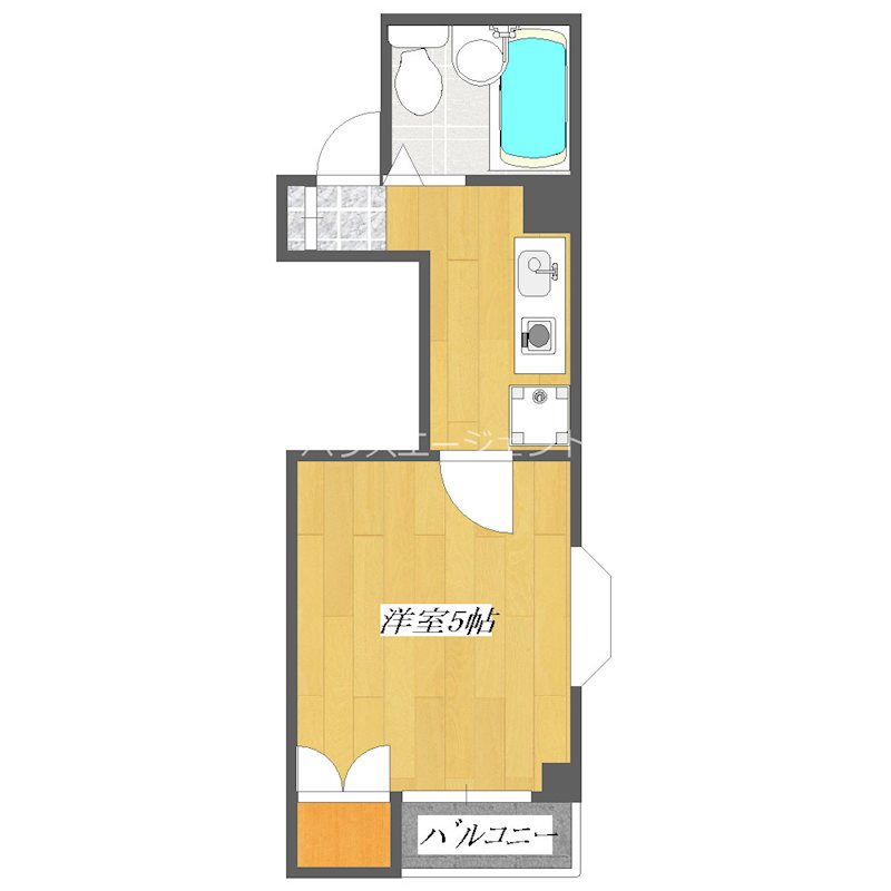 東都ハイム 間取り図