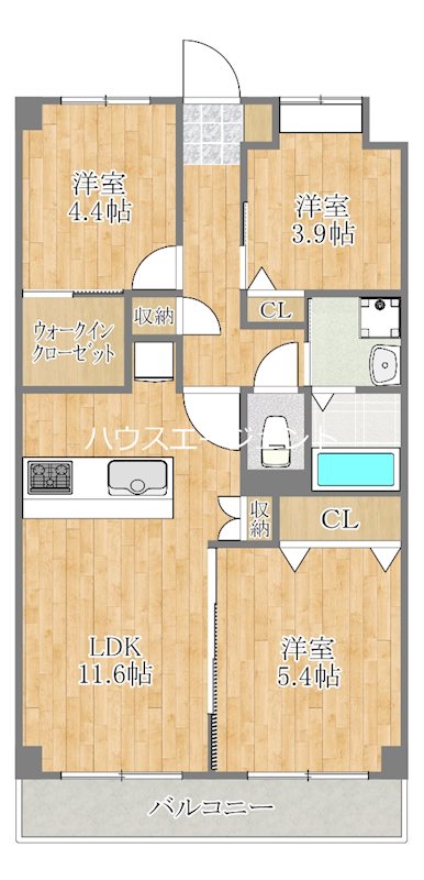 PARK MODERN西葛西 506号室 間取り