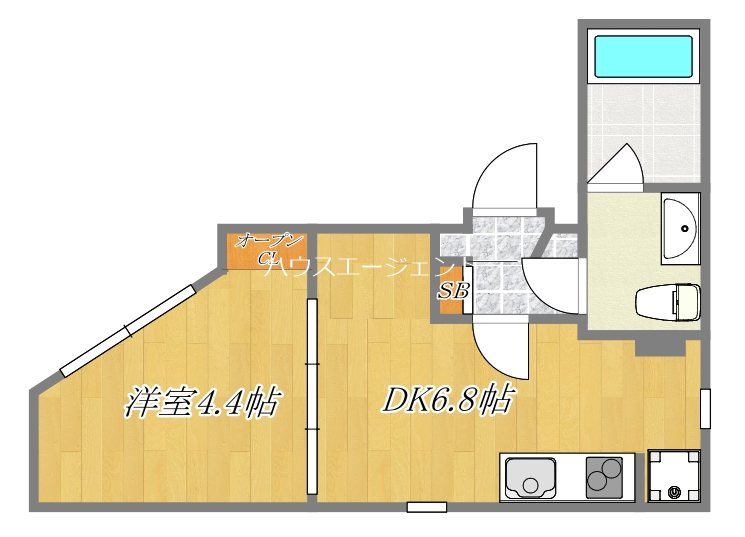 ホライゾンⅢ 間取り図