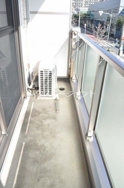 シャルマン新清 ベランダ