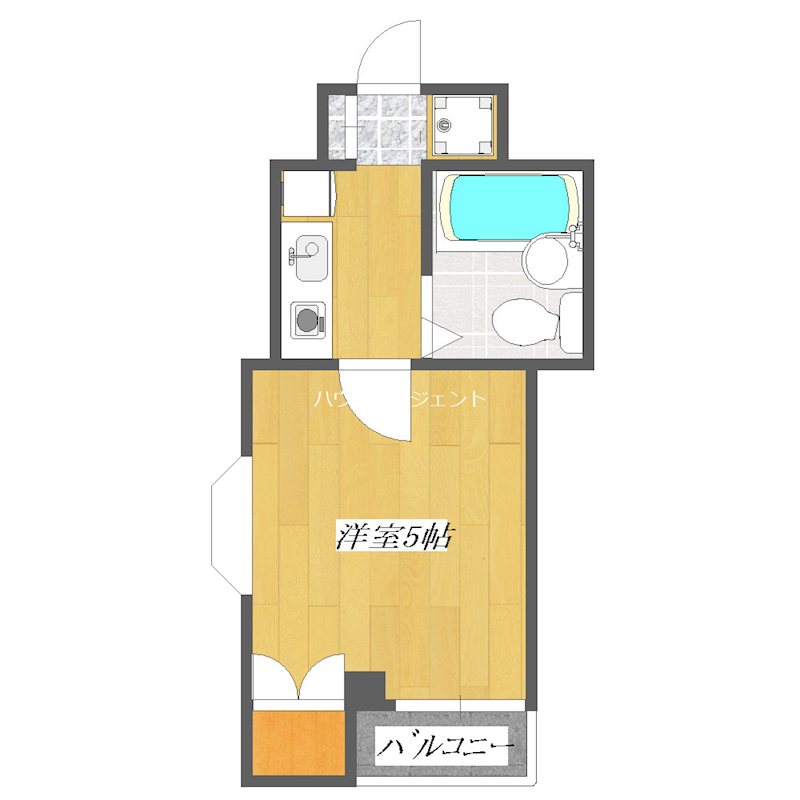 東都ハイム 301号室 間取り