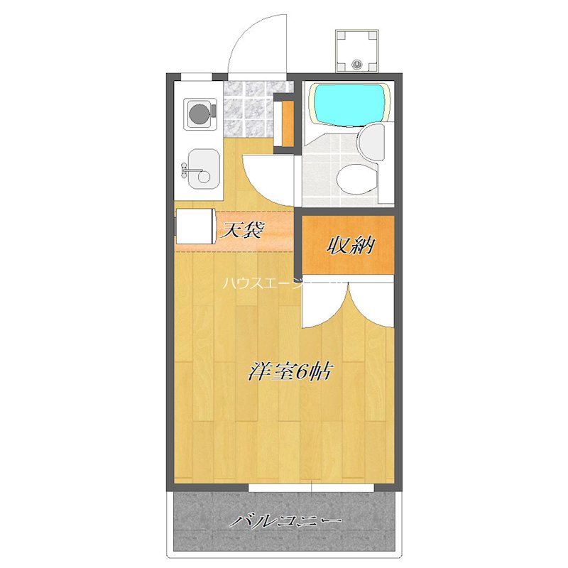 クレール８ 間取り図