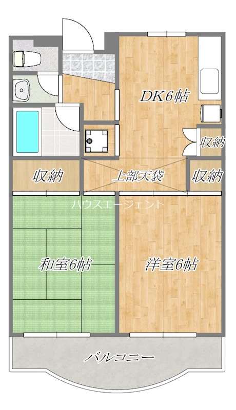 パークハイム西葛西 103号室 間取り