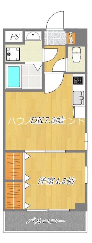レピュア西葛西レジデンス 403号室 間取り