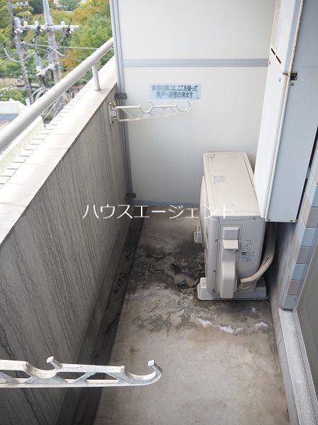 キャピタルコートⅤ ベランダ