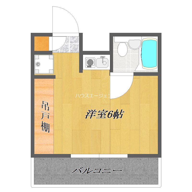 メイプルハイムⅡ 間取り図