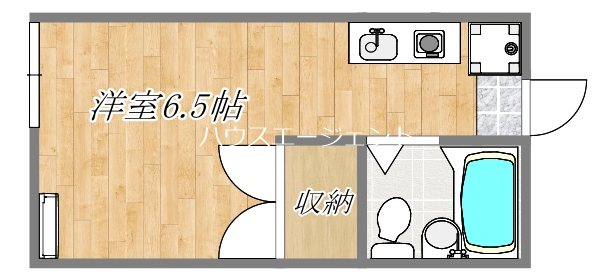 エルムーントビサン2 間取り図