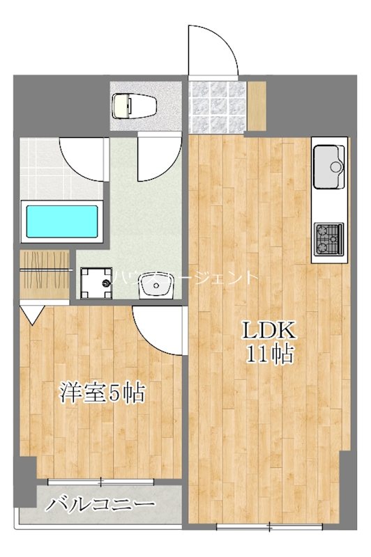グリシーヌ西葛西 間取り図