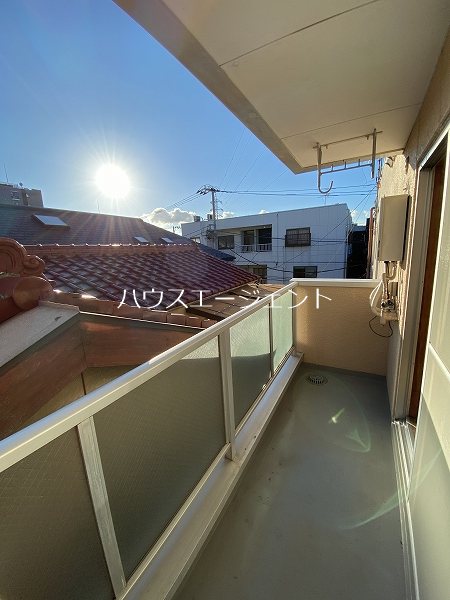 服部ハイツ ベランダ