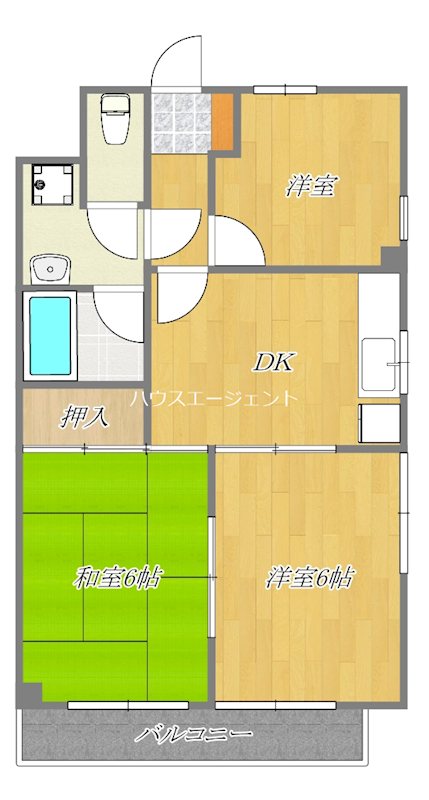 正栄ビル 705号室 間取り