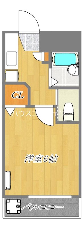 アリスヴィラ 208号室 間取り