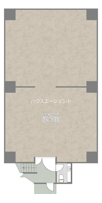 葛西駅前ビル（テナント） 間取り図