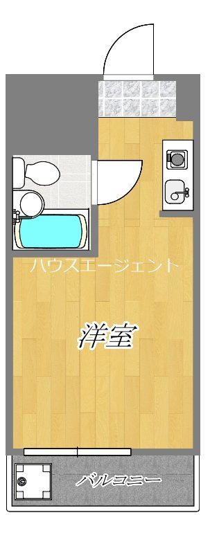 中葛西セントラルマンション 406号室 間取り