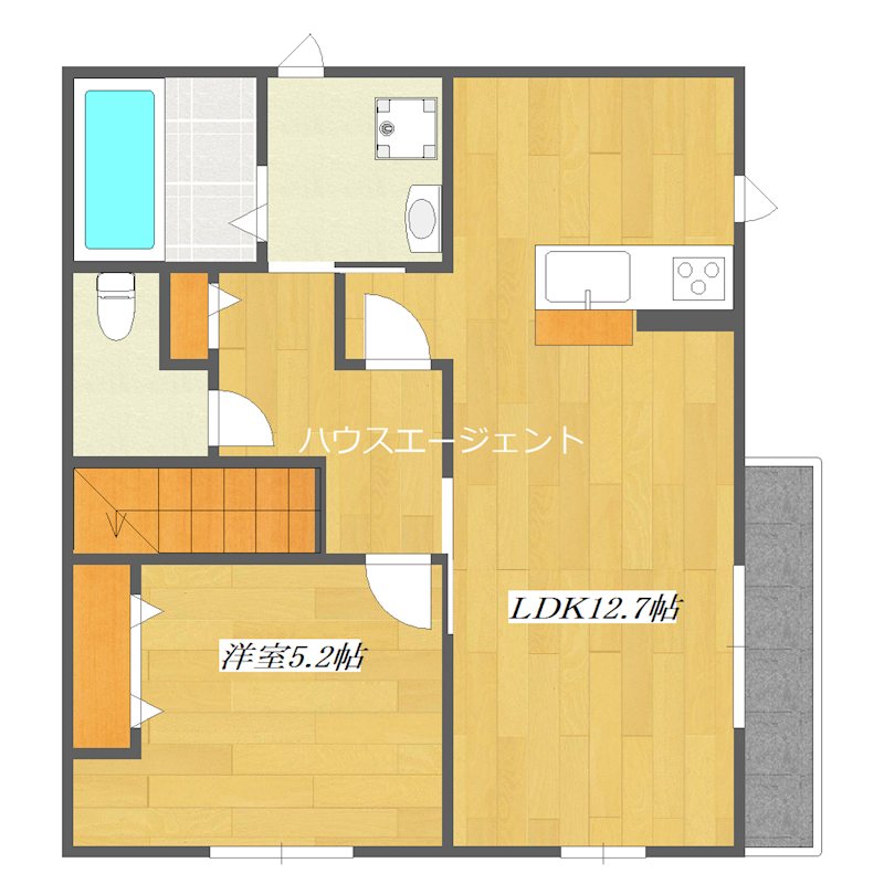 ディアコートクローバー 間取り図