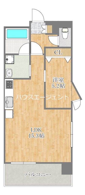 ニューガイア南葛西№71 601号室 間取り