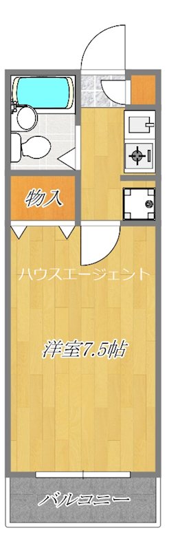 メゾンリッシュ葛西 304号室 間取り