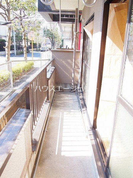 後藤マンション ベランダ