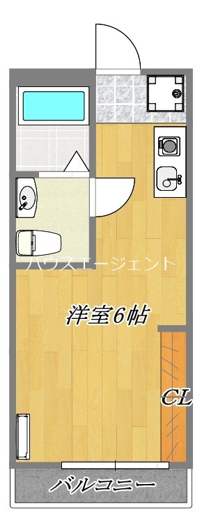 モア８ 814号室 間取り