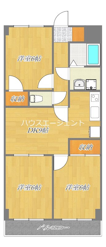 ジュエル葛西 103号室 間取り