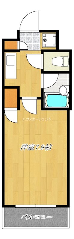 ラックス 602号室 間取り