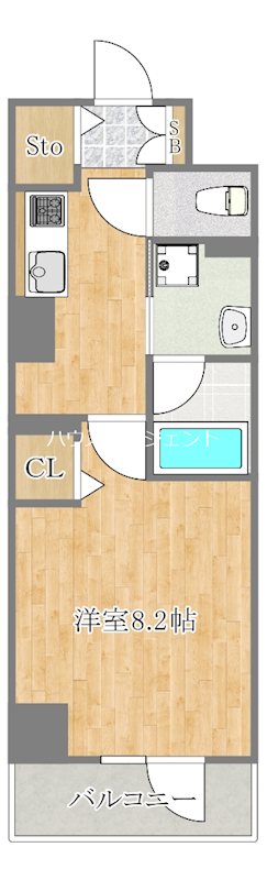 Nouvelle maison yamayaⅡ 705号室 間取り