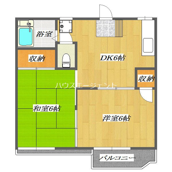 マインコーポ南葛西１ 間取り図