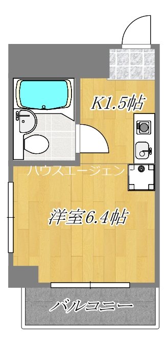 ニューガイアリルーム西葛西 No.59 501号室 間取り