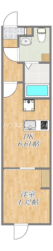 ヴランドール葛西 303号室 間取り
