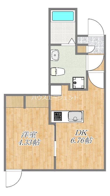 ヴランドール葛西 307号室 間取り