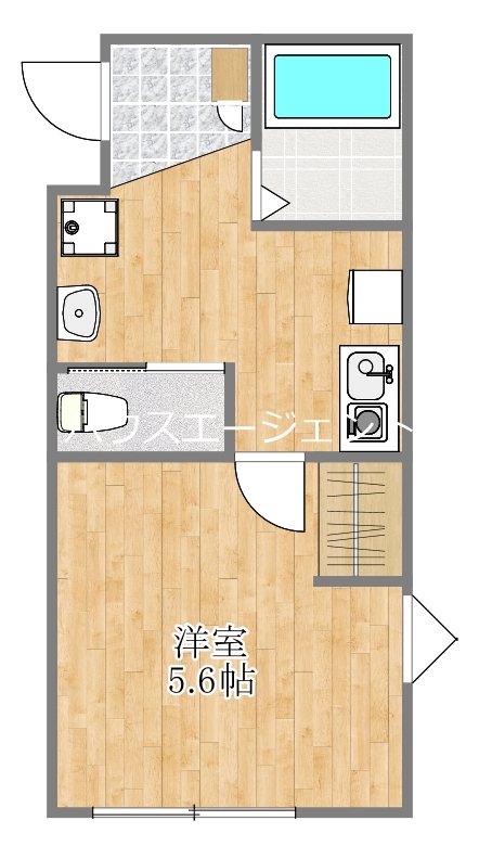 メルディア葛西 303号室 間取り