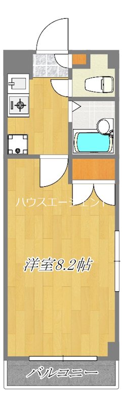5・マルゴ 414号室 間取り